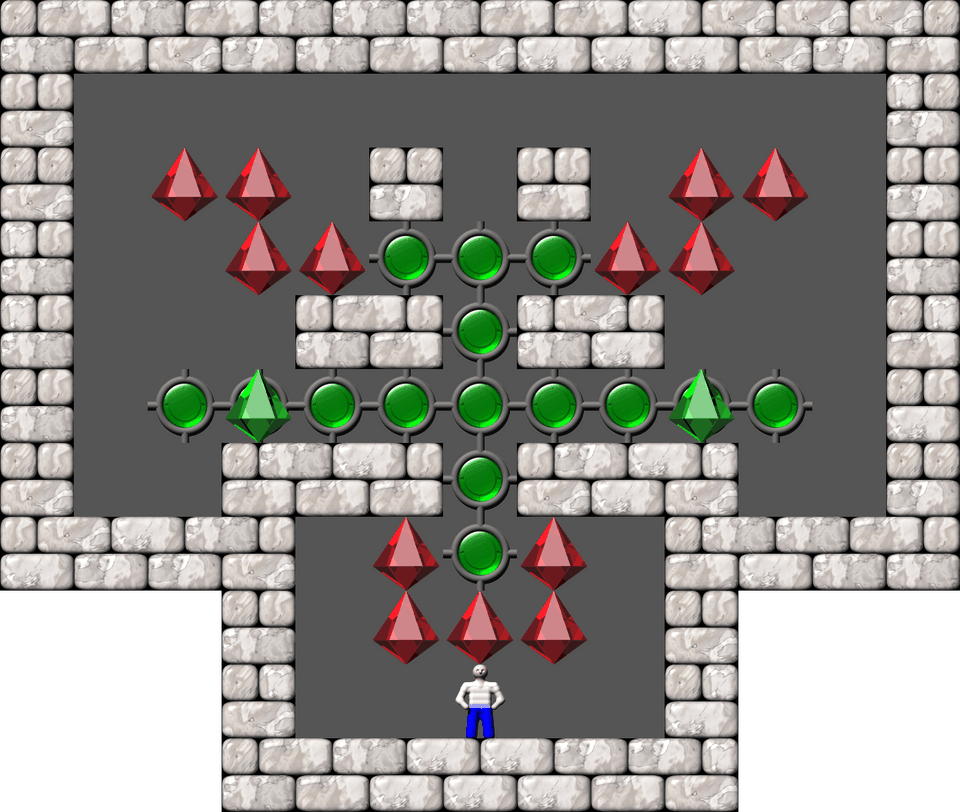 Sokoban A.K.K. Informatika level 13